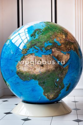 Глобус Вид Земли из Космоса на подставке из пластика, d=130 см