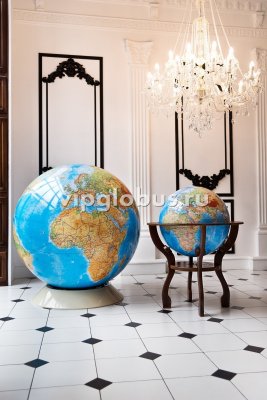 Физический глобус Земли на подставке из пластика, d=130 см