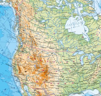 Физический глобус Земли на подставке-тумбе из пластика, d=64 см