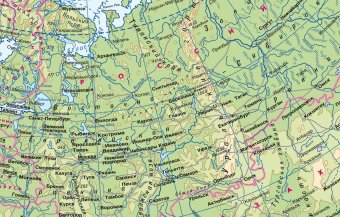 Физический глобус Земли на подставке-тумбе из пластика, d=64 см