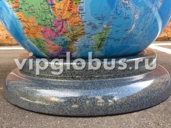 Политический глобус Земли на настольной подставке из пластика, d=64 см