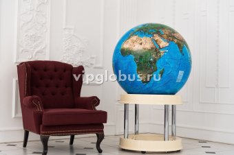 Физический глобус Земли "Вид из Космоса" на подставке из пластика, d=95 см