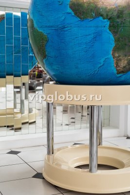 Физический глобус Земли "Вид из Космоса" на подставке из пластика, d=95 см