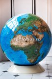 Глобус Вид Земли из Космоса на подставке из пластика, d=130 см