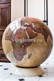 Политический глобус Земли "Антик" в стиле ретро на подставке из пластика, d=130 см