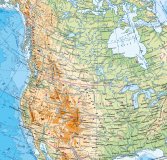 Физический глобус Земли на подставке-тумбе из пластика, d=64 см