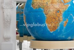 Физический глобус Земли на подставке из стеклопластика, d=95 см