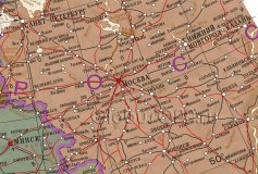 Глобус политический РЕТРО VIP на подставке из ценных пород дерева, d=95 см